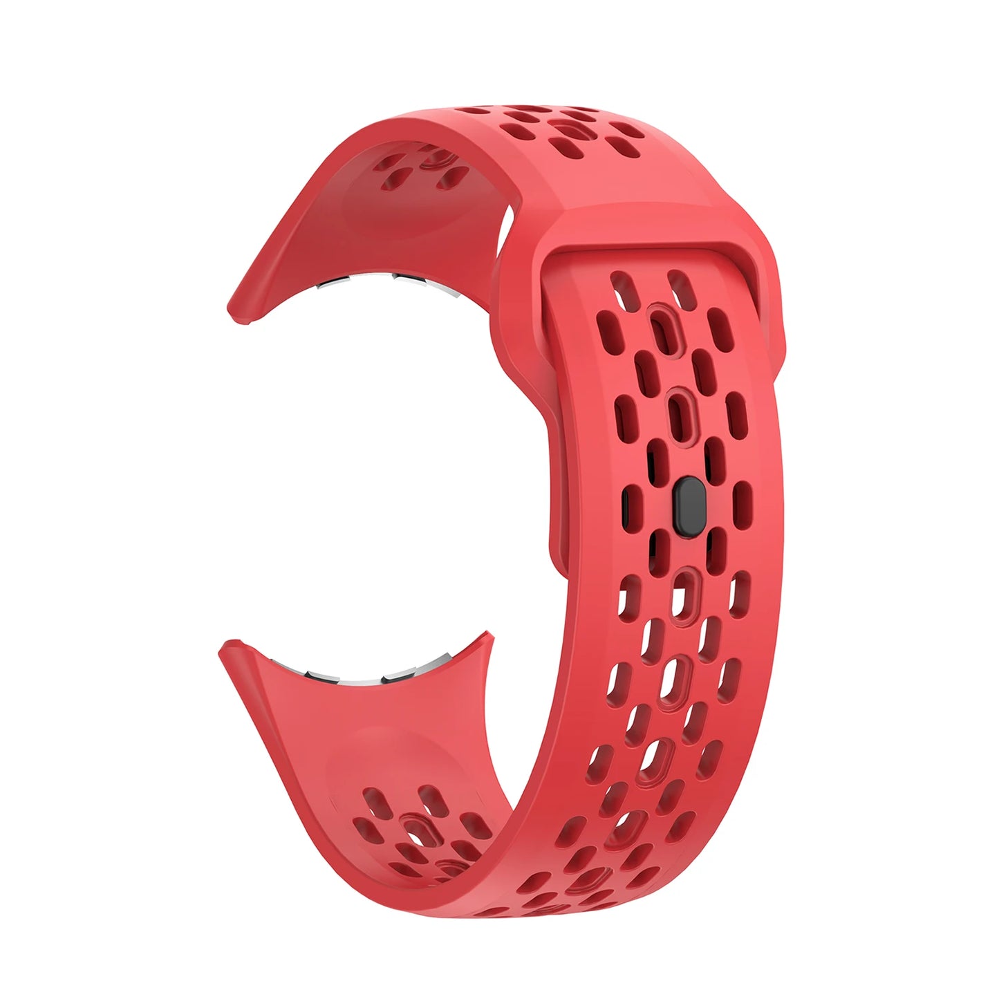 Silicone watch band For Google Pixel Watch3 45mm porous breathable silicone strap sports wristband