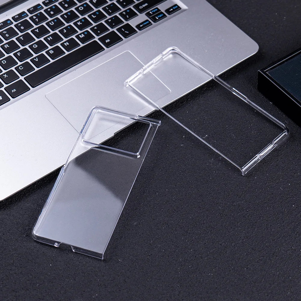 HD Transparent Funda for Tecno Phantom V Fold 2 Case Ultra Thin Clear Shockproof Phone Cover for Tecno Phantom V Fold2 Capa