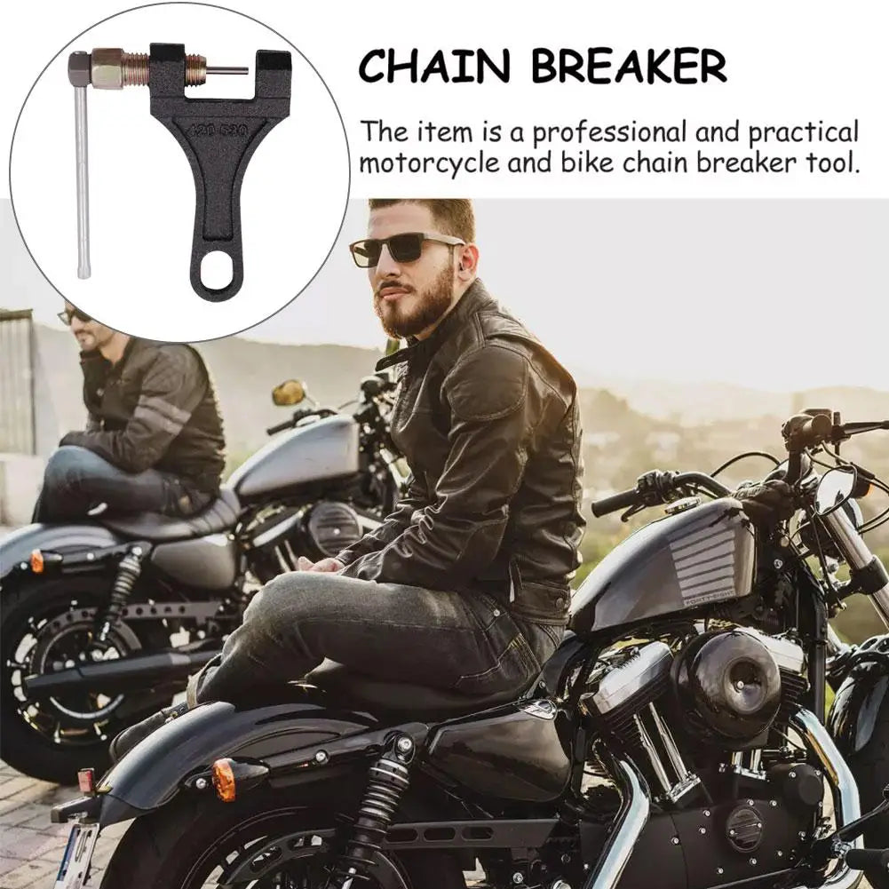 Universal Chain Removal Tool 420-530 Chain Breaker Cutter Repair Tools For Motorcycle Bike ATV