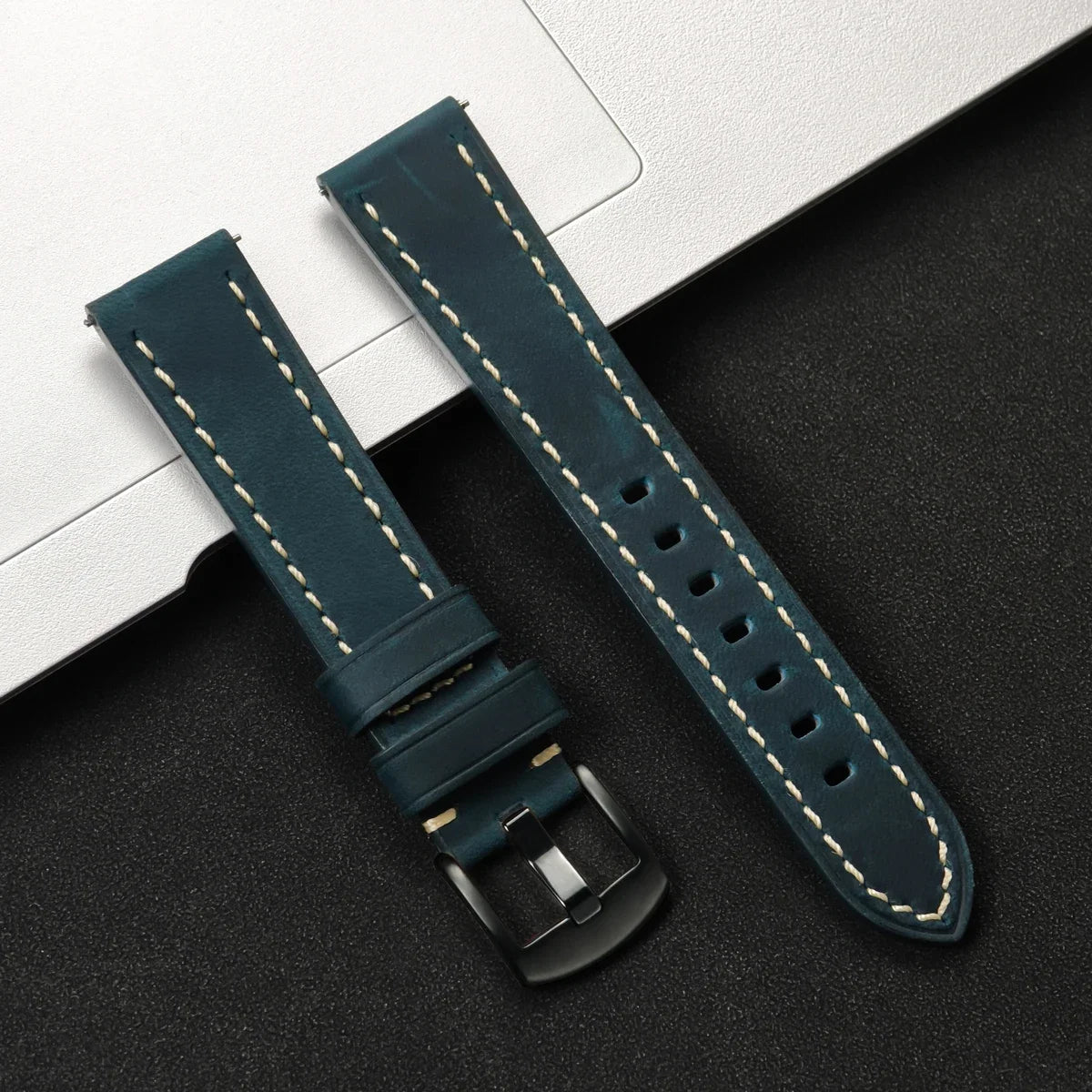 22mm 20mm Leather Strap For HUAWEI WATCH GT 4 46mm 4Pro GT3/2 Pro 42mm Soft Band For Samsung Galaxy Watch 7/6/5/4 40mm Wristband