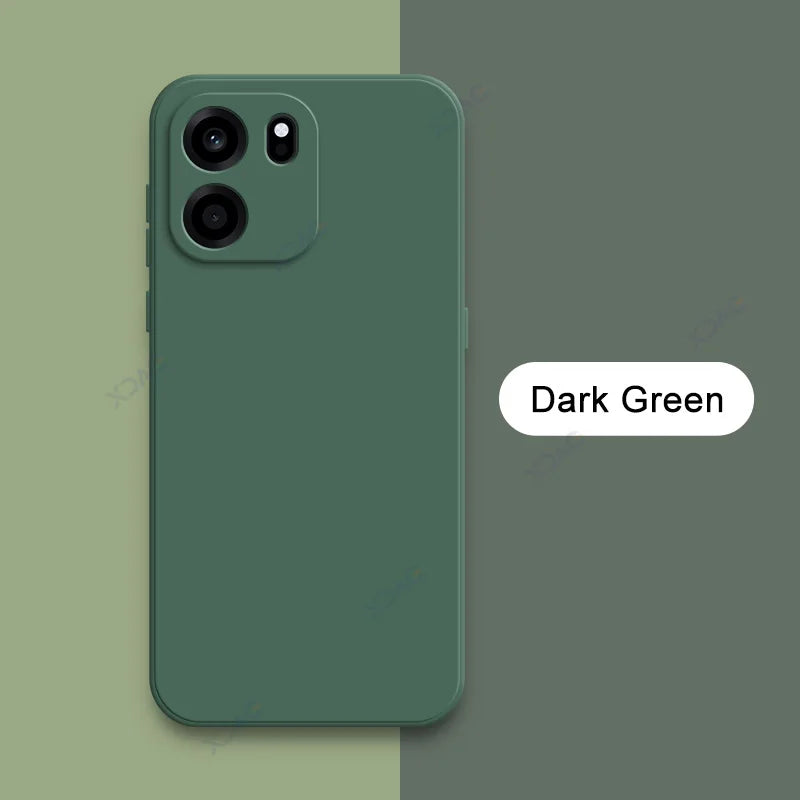 Luxury Dual Liner Phone Cases for OnePlus Turbo 6V Nord CE6 Shockproof Covers Turbo6V NordCE6 CE 6 Square Liquid Silicone Coque