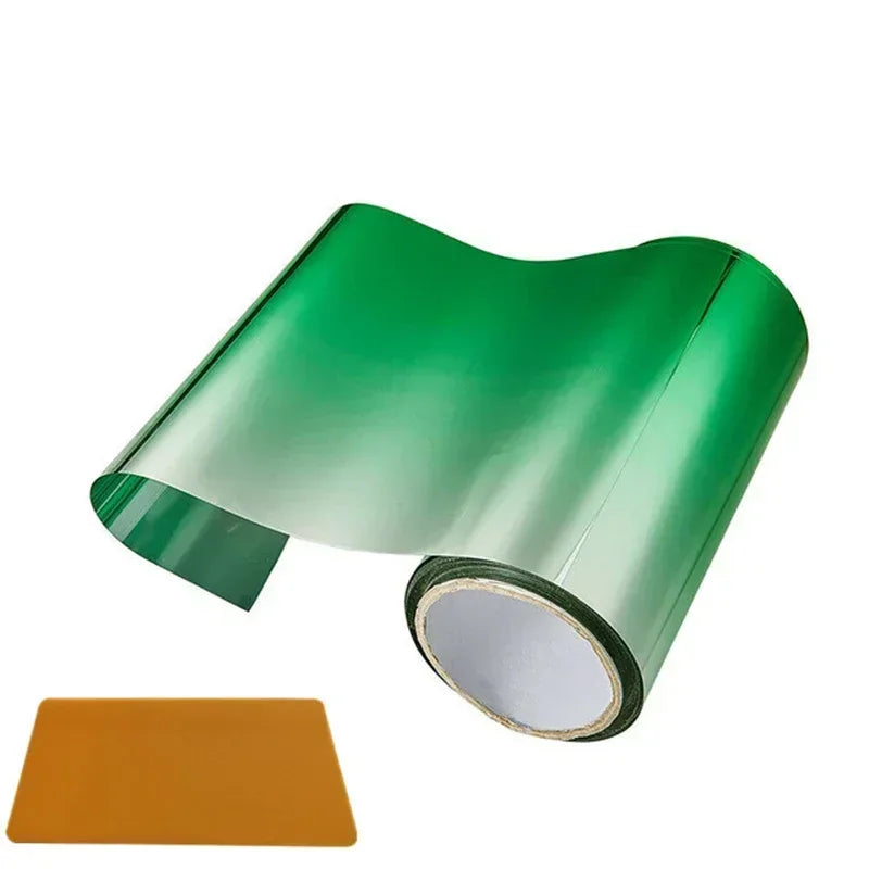 Car Window Sun Visor Strip Tint Film Front Windshield Protect Shade Blocking UV Sticker DIY Film Gradient Colorful Car Stickers