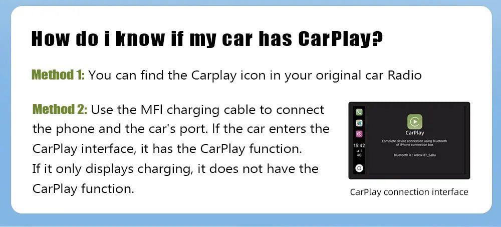 Wired to Wireless CarPlay Adapter for OEM Car Stereo With USB Plug and Play Smart Link Phone Automatic Connection to CarPlay