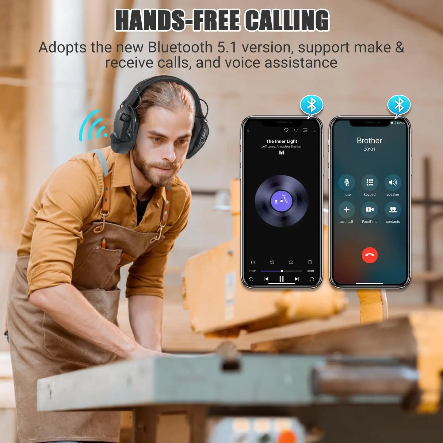 W1 Wire-controlled Headphone Bluetooth Adapter For Walker Series Converter To Wireless Earmuffs Converter