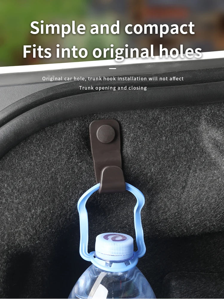 For BMW F20 F30 F36 G20 G30 G32 F10 G01 G02 G05 X1X2X3X4X5X6 Car Rear Trunk Storage Hooks Auto Boot Hook Organizer Accessories