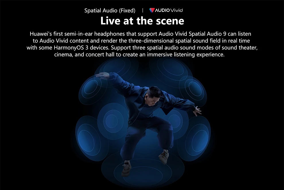 Original Huawei Freebuds 5 Earphones TWS Wireless Bluetooth 5.2 Headphones Active Noise Reduction Earbuds LDAC Hifi IP54 Headset