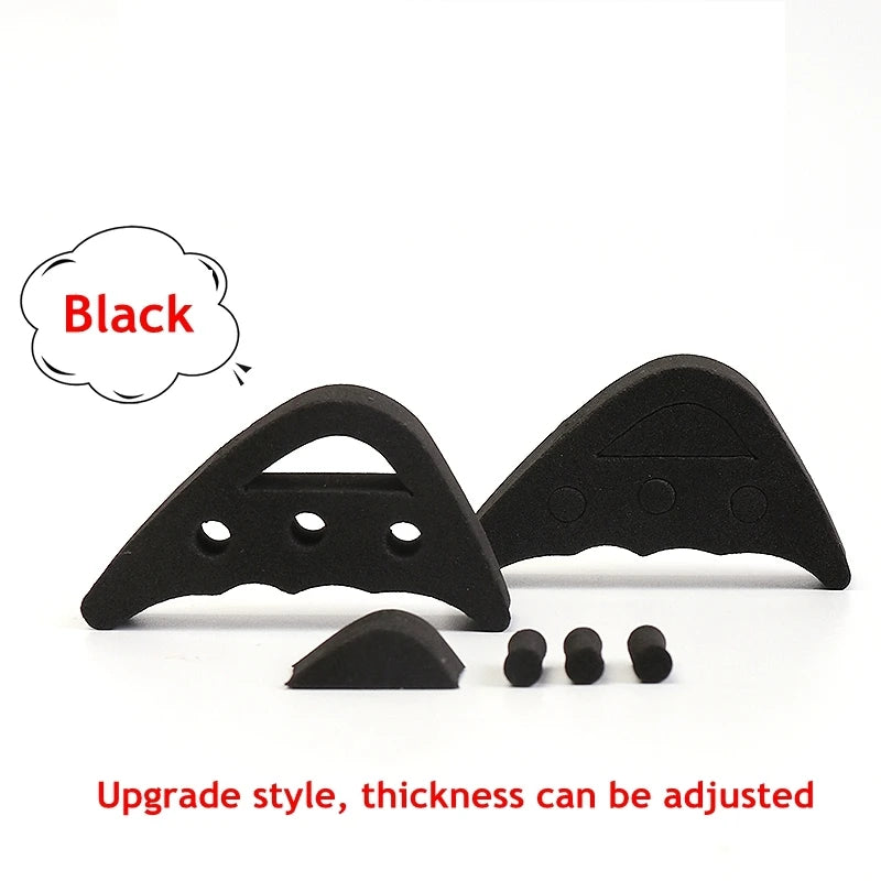 Toe Plug Soft Half Insoles Reusable Toe Sponge Filler Inserts for Shoes Adjustable Too Big Foot Brace Pads Unisex Shoe Inserts