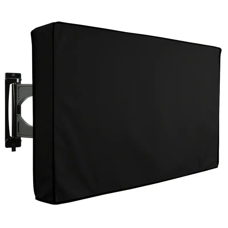 1pc 600D Outdoor TV Cover, TV Protective Cover, Waterproof & Dustproof, To Protect Television, Outdoor Patio Furniture Cover