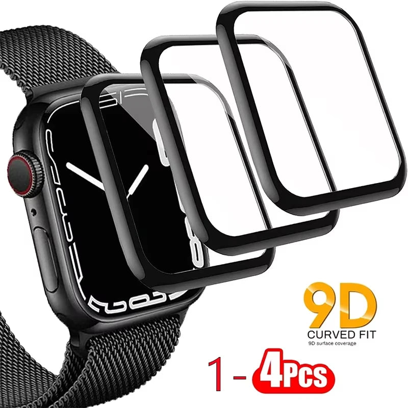 Screen Protector For Apple Watch Series 10 9-8-7-6 5 Se ultra-2 49mm 41mm 45mm 40 44mm 3D (Not Tempered Glass) Film Accessories