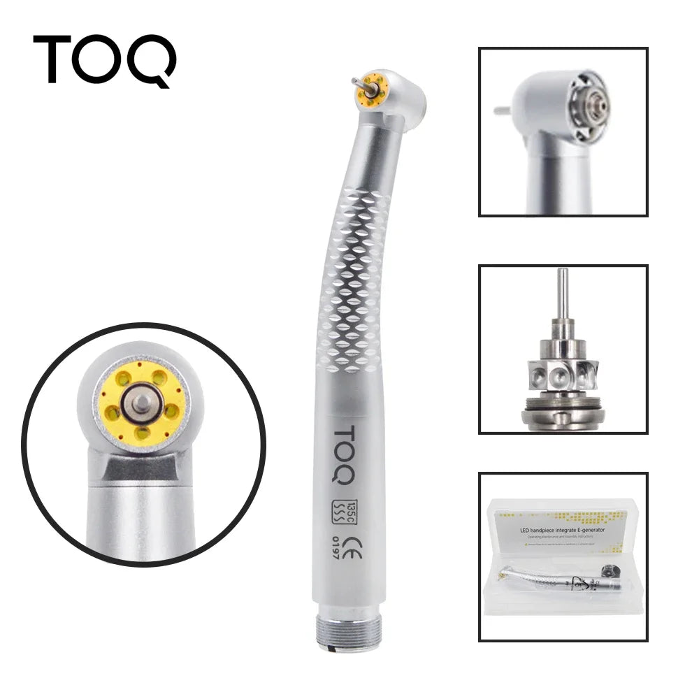 5 Led light Dental Cartridge Style 5 Water Sprays High Speed For Handpiece 2/4 Holes Dental Material