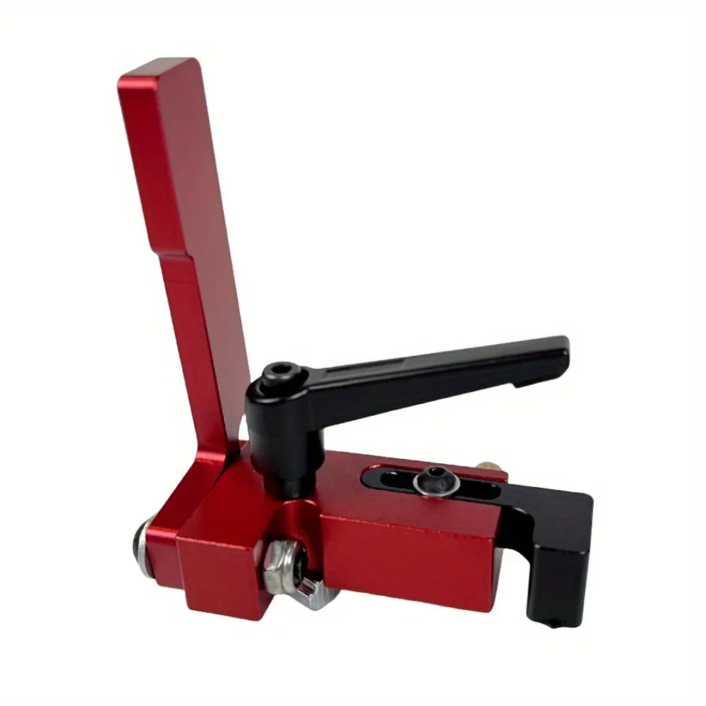 Slide Rail Aluminum Alloy Block Chute Limiter DIY Tools, Miter Track Stopper Mulit-Slot Fence Sliding Limiter Locator