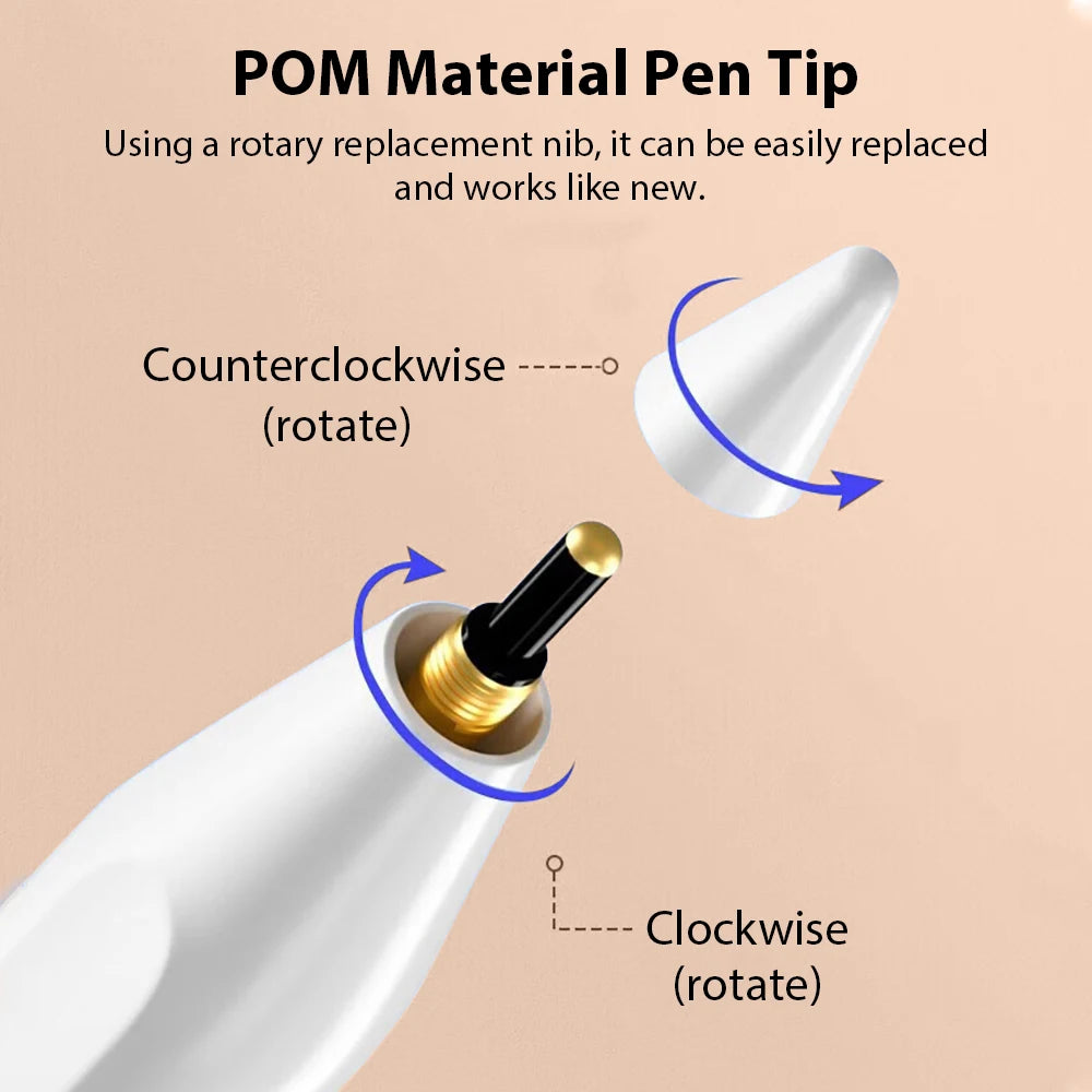 Stylus For Android, iOS, Windows, IPad, Apple Pencil Accessories, Universal Stylus For Tablets And Phones
