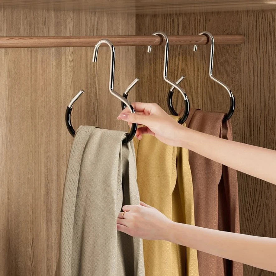 Circle Ring Hat Hanger 8 Hats Display Rack Baseball Cap Organizer Scarf Towel Tie Storage Holder for Closet Bedroom Saving Space