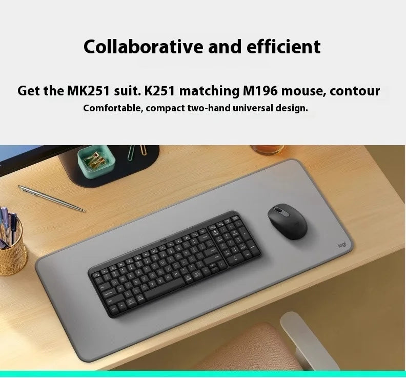 Logitech K251 Bluetooth Keyboard 99 Keys with Stand Holder, Wireless for Mac, IPhone, Android, Tablet, PC - 2025 New Release