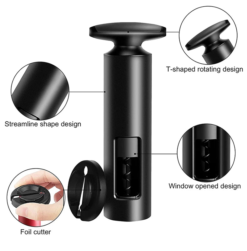 FLYMUYU Creative Wine Opener Manual Bottle Opener Corkscrew Sparkling Wine Kitchen Tool Corks Openers Useful Kitchen Accessories