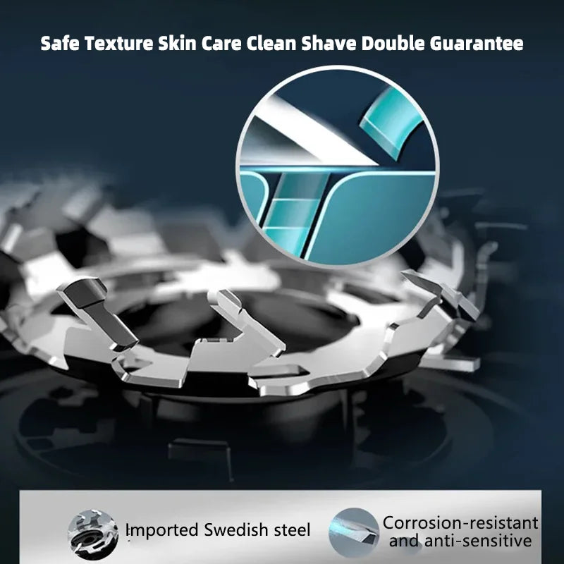 Philips New 3000 Series Electric Shaver Fast Shaving Flash Charging Men's Beard Trimmer Floating Head Intelligent Sensor Razor