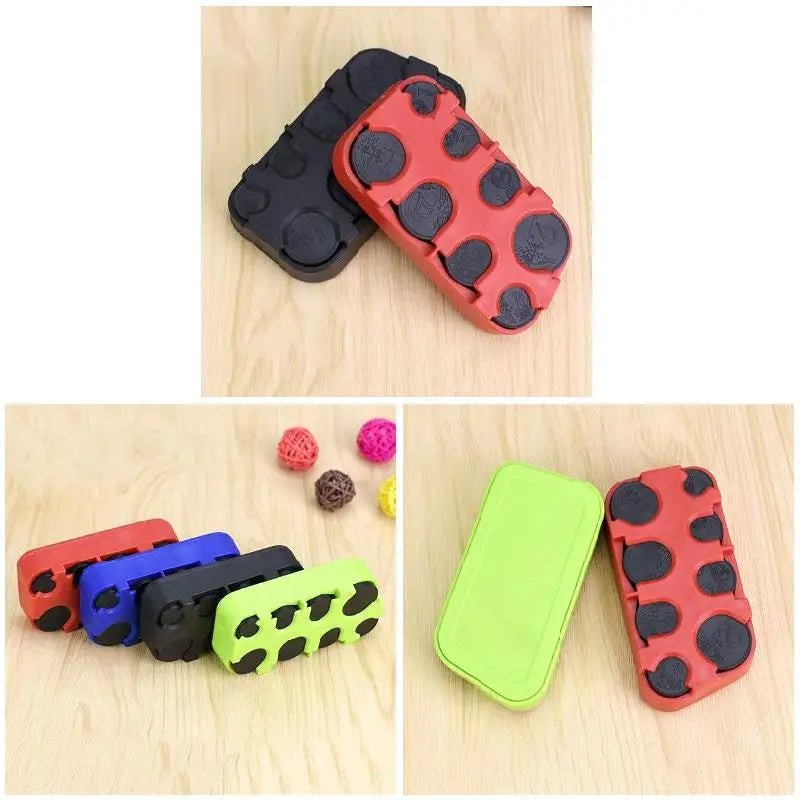 Auto Coin Organizer Storage Box Car Euro Coin Case Holder Stowing Tidying Money Container