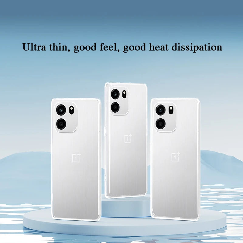High Qualtiy Thin Phone Case for OnePlus Nord CE6 CE 6 Turbo 6V 5G Soft Silicone Transparent Luxury Back Cover Funda Accessories