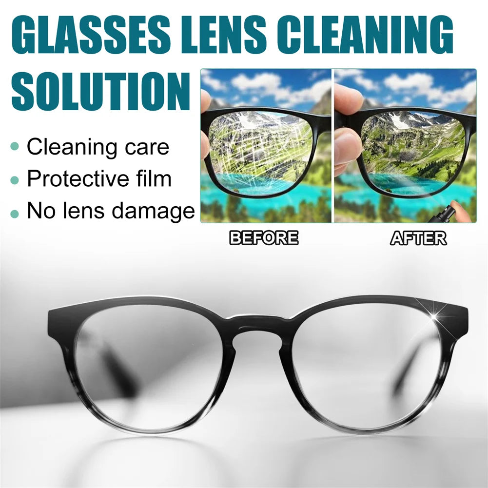 2023 Spray Repair Scratch Blur Eyeglass Lens Lens Scratch Remover Cleaning Glass Grinding Refurbished Maintenance Agent Home