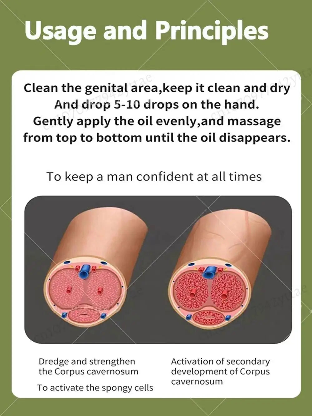 Hot! African Penis Enlargement Cream Helps Men With Delayed Growth and Delayed Ejaculation for Long-lasting Excitement