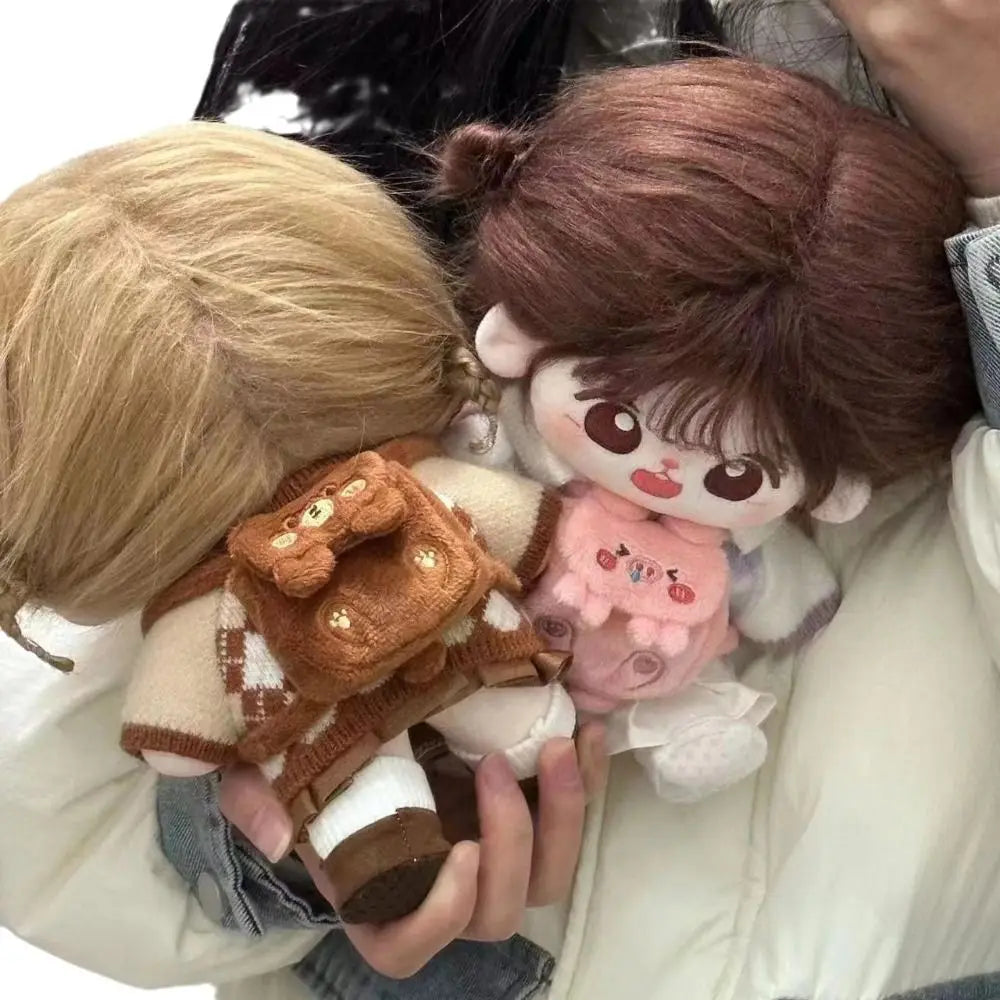 Animal Style 17Cm for Labubu Backpack Hand-made Clothes Matching Doll Backpack Replacement Doll Clothing Accessories