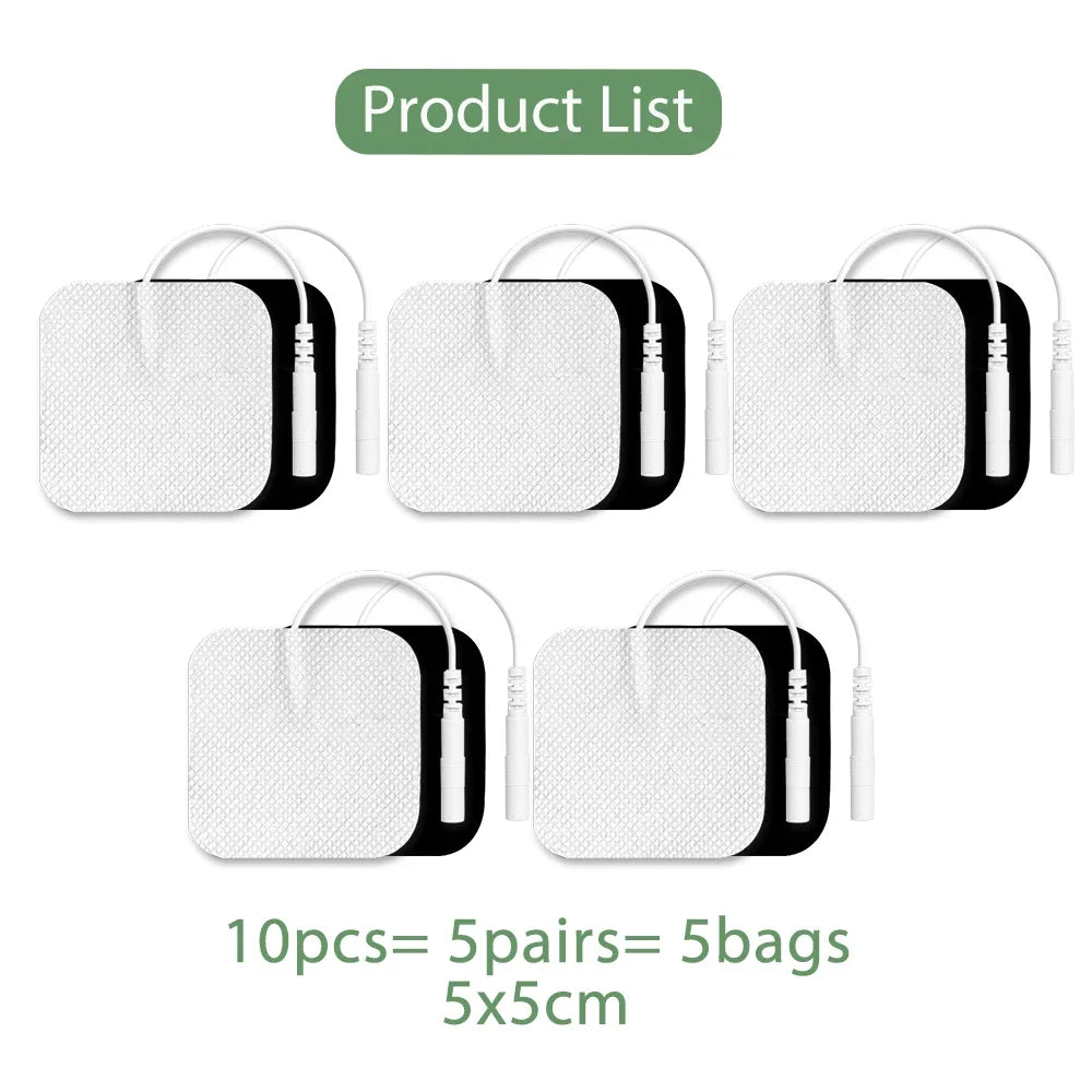 10/20/50PCS Tens Electrode Pads Gel For Acupuncture Physiotherapy Massager Patches Slimming Pulse EMS Muscle Stimulator Sticker