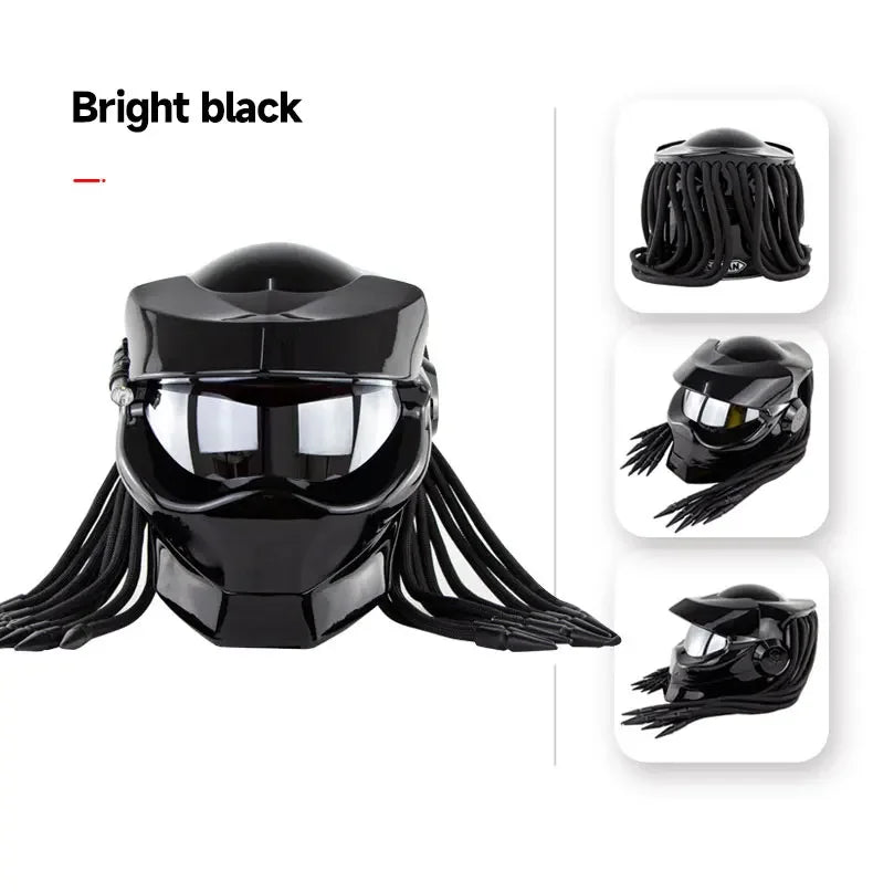 New Model MOTOCROSS HELMET PREDATOR OFF ROAD  DOT CERTIFIED UNISEX MOTORCYCLE S