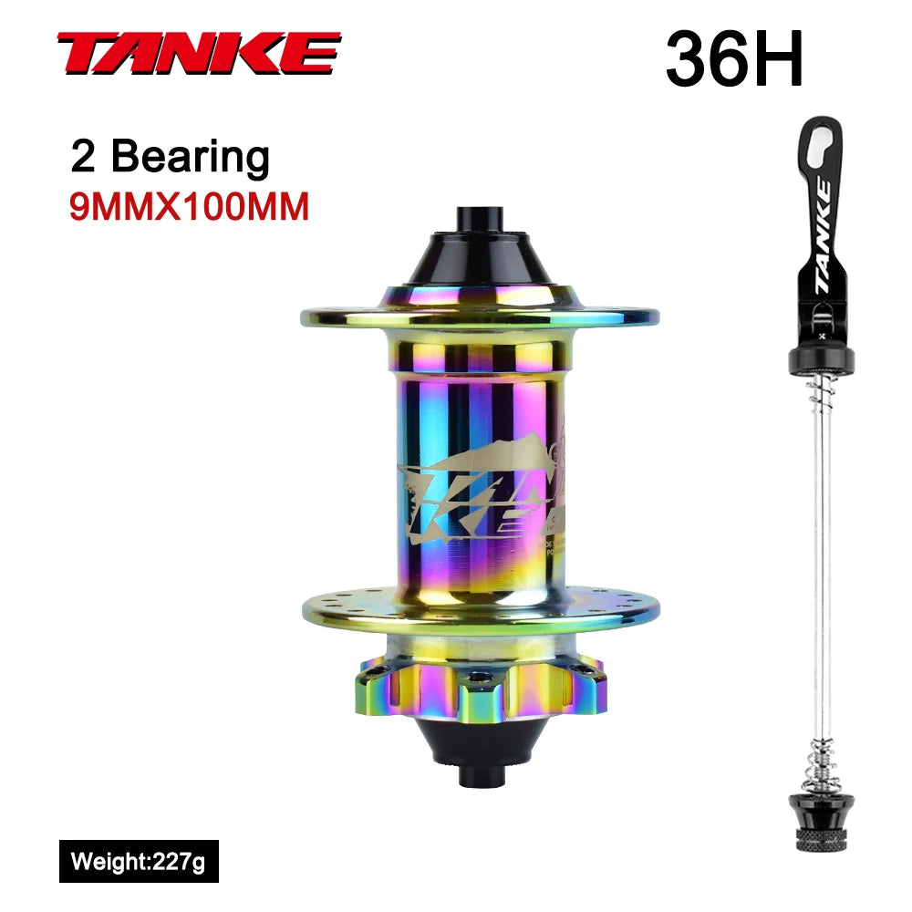 TANKE 120 Click Hub Bearing MTB Hub Front Rear 32 36 Holes Disc Brake Bicycle Hubs 7 8 9 10 11 12 Speed Quick Release 6 Pawl Hub