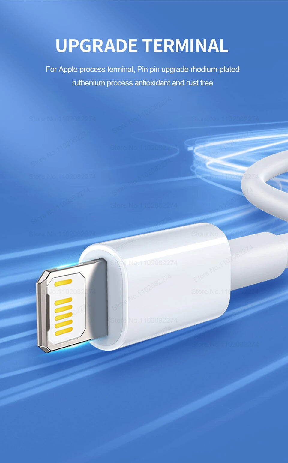 USB Cable For iPhone 14 13 12 11 Pro Max Mini 6 7 8 Plus XS X XR Phone Data Sync Fast Charging Wire Cord 0.25M 1M 2M Accessories