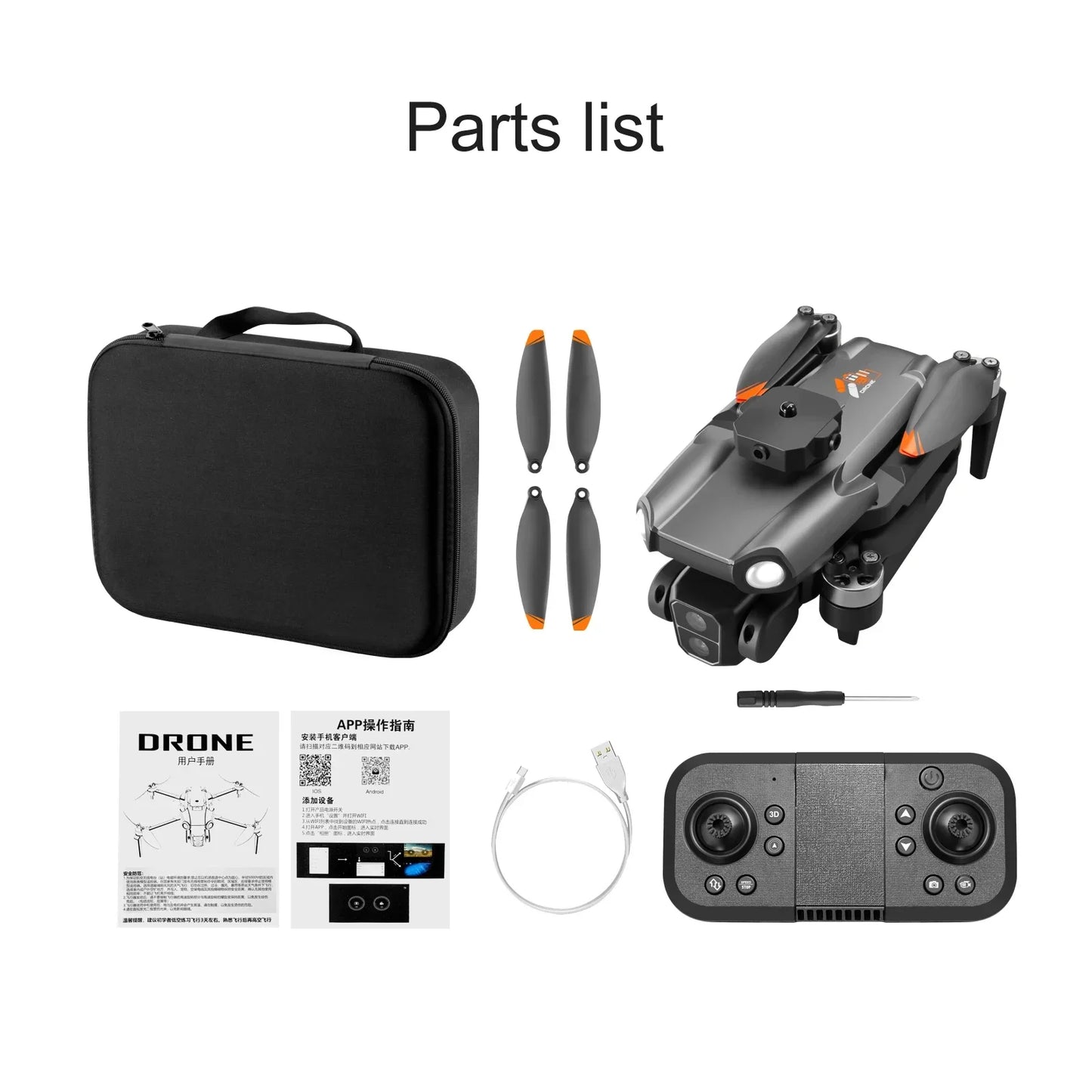 New S119 MAX 5G GPS Drone 8K Professinal HD Camera Wide Angle Optical Flow 360 °Obstacle Avoidance WIFI Brushless RC Quadcopter