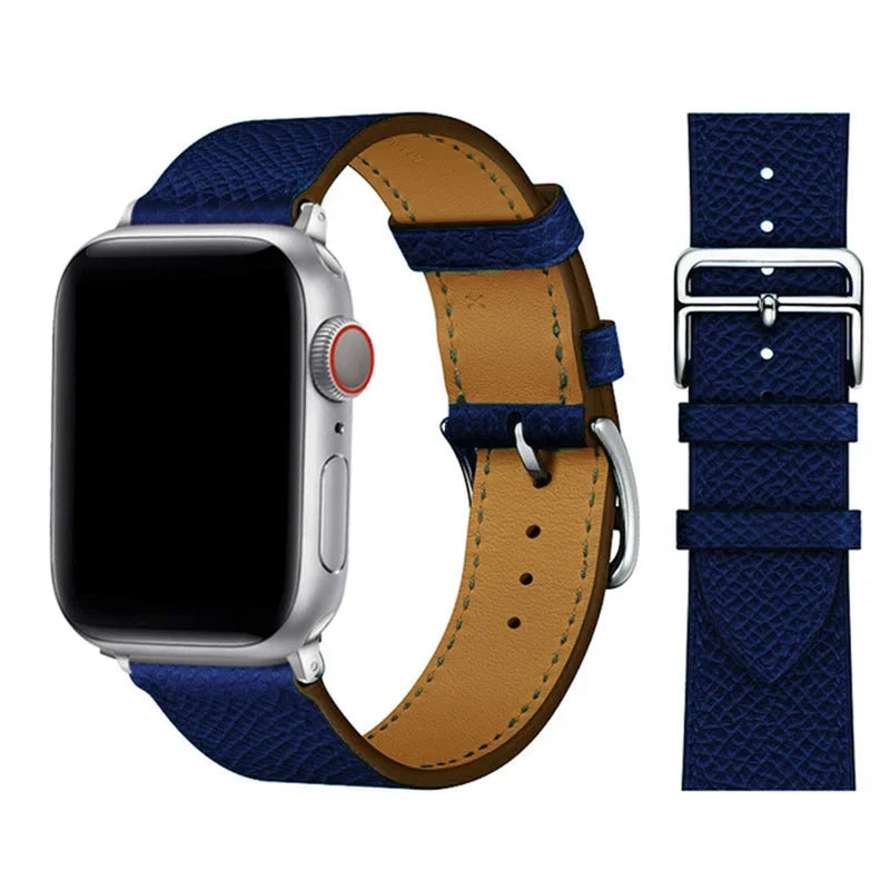 Leather Loop Band for Apple Watch Ultra 49mm 45mm 40mm Sport Strap Wristband Bracelet for IWatch Series 10 9 8 7 6 3se 42mm 46mm