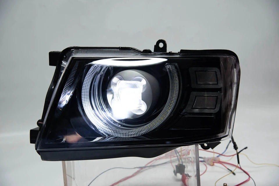 Car Lights for Patrol Y61 2005-2022 LED Auto Headlights Assembly Upgrade Defender Style Design Bifocal Lens Exterior Accessories