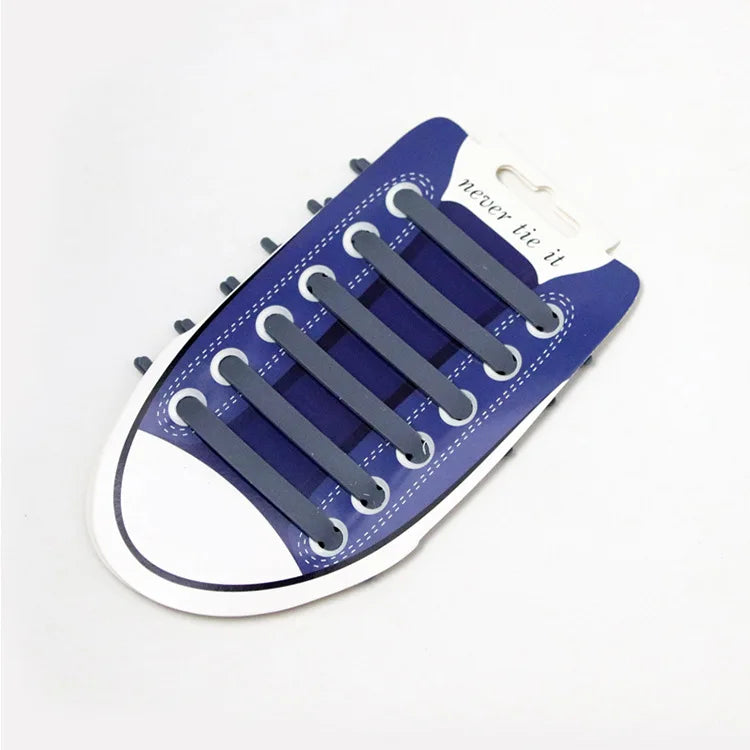 Adult elastic shoelaces, no tie, no tie, arrow shaped sports silicone shoelaces, lazy casual shoelaces