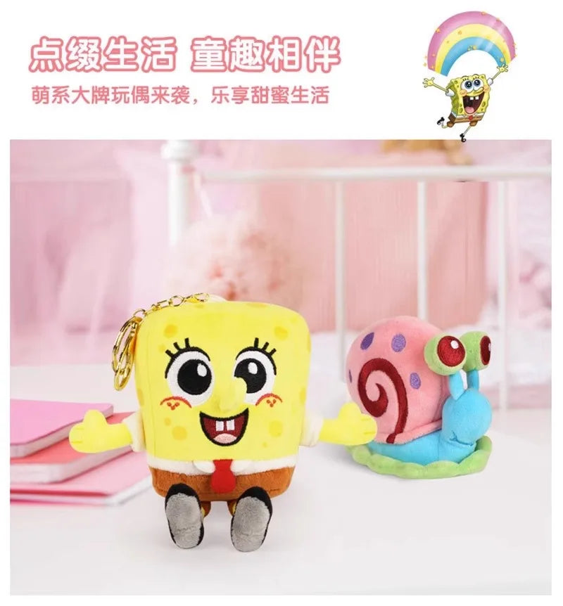 Anime Spongebob Squarepants Patrick Star Squidward Eugene H. Krabs Gary Kawaii Cartoon Stuffed Plush Toys Birthday Gift For Kids