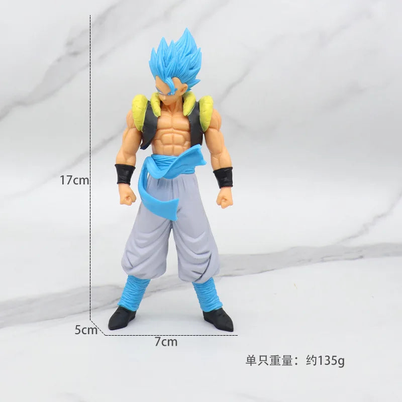 Dragon Ball Z Super Saiyan Anime Figurine Model GK Rose Goku Action Figure DBZ Gohan Figures Vegeta Statue Collection Toy Figma
