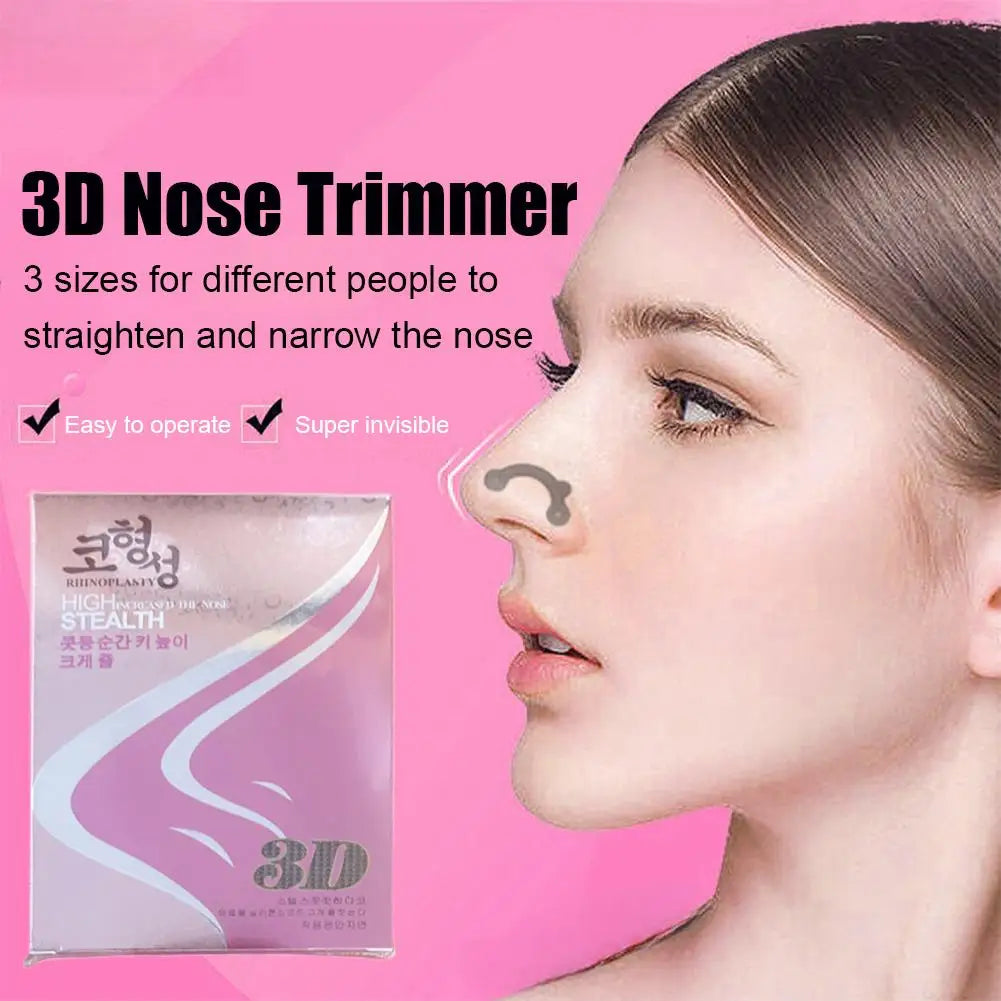 A set Beauty Nose Up Lifting Bridge Shaper Nose Clip Nose Bridge Straightening Nose Curler Massage Tool Nose Shaping Clip