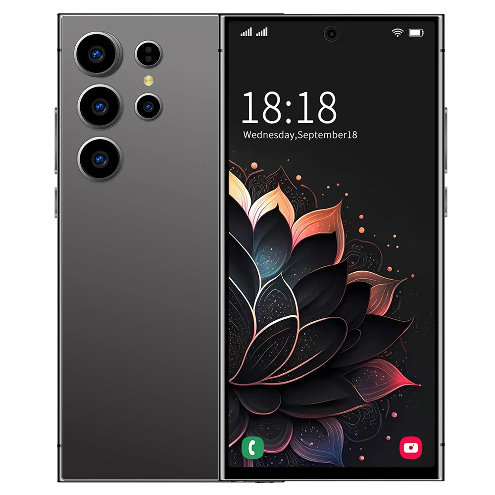 2025 New S26 Ultra Original 5G Smartphone 7.3 inch Dual SIM 7800mAh Android 14 Global Phone