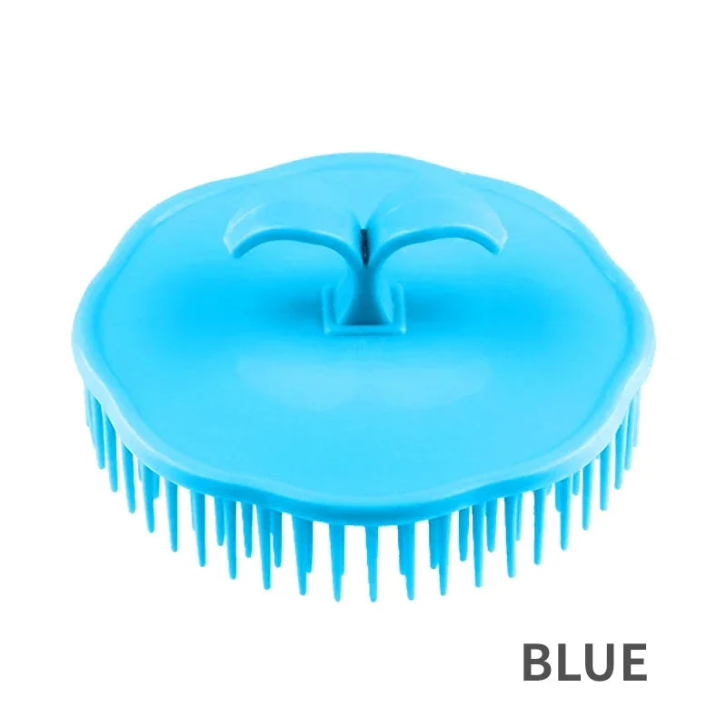 Head Massage Shampoo Brush Adult Scalp Massage Brush Men and Women Soft Glue Bathroom Shampoo Comb Long Hair Washing Hair Scalp