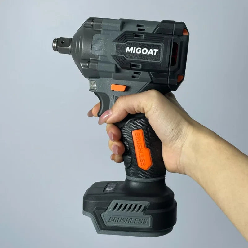 Cordless Impact Wrench 600N.M, Auto Maintenance Tool for Tire Replacement, Compact Design for Makita 18V-21V Battery