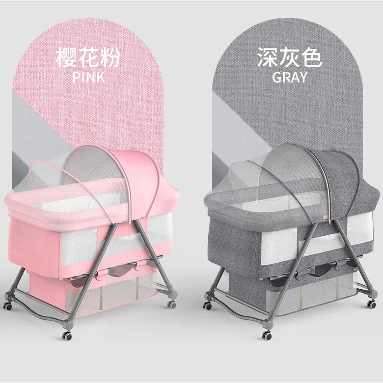 Babies Crib And Playpen Portable Baby Cot Playpen Travel Bed Multifunction Baby Crib Bed