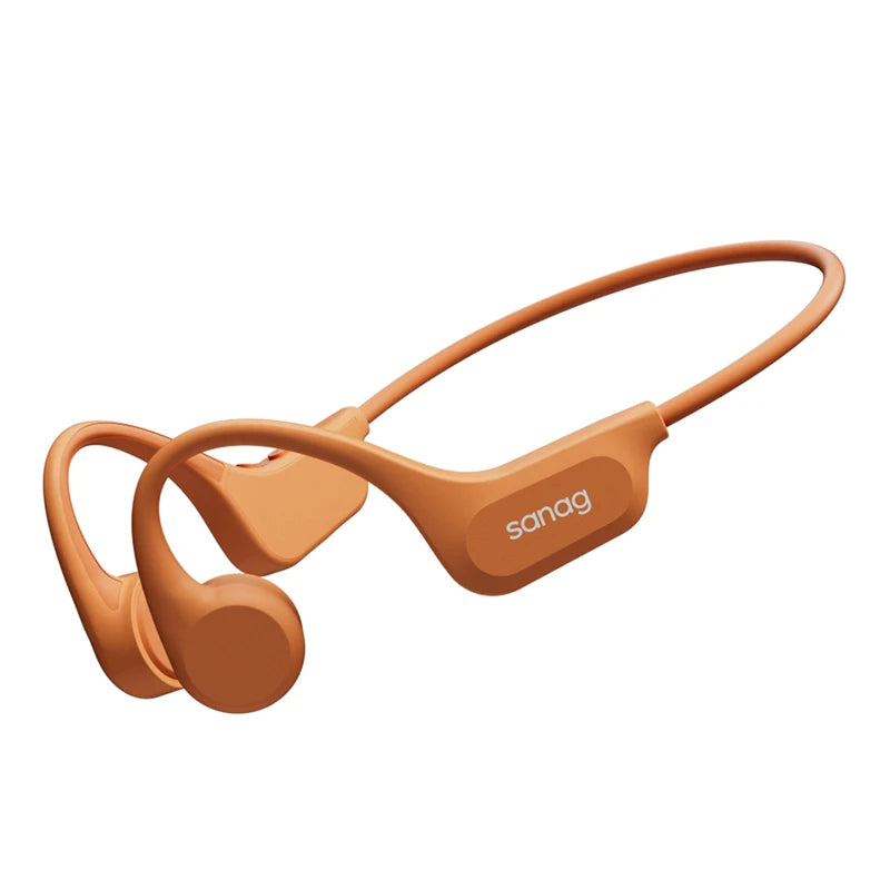 Sanag B60 True Bone Conduction Wireless Earphone Swimming Riding Headphones 64GB Memory Offline Local MP3 Playback Earbuds