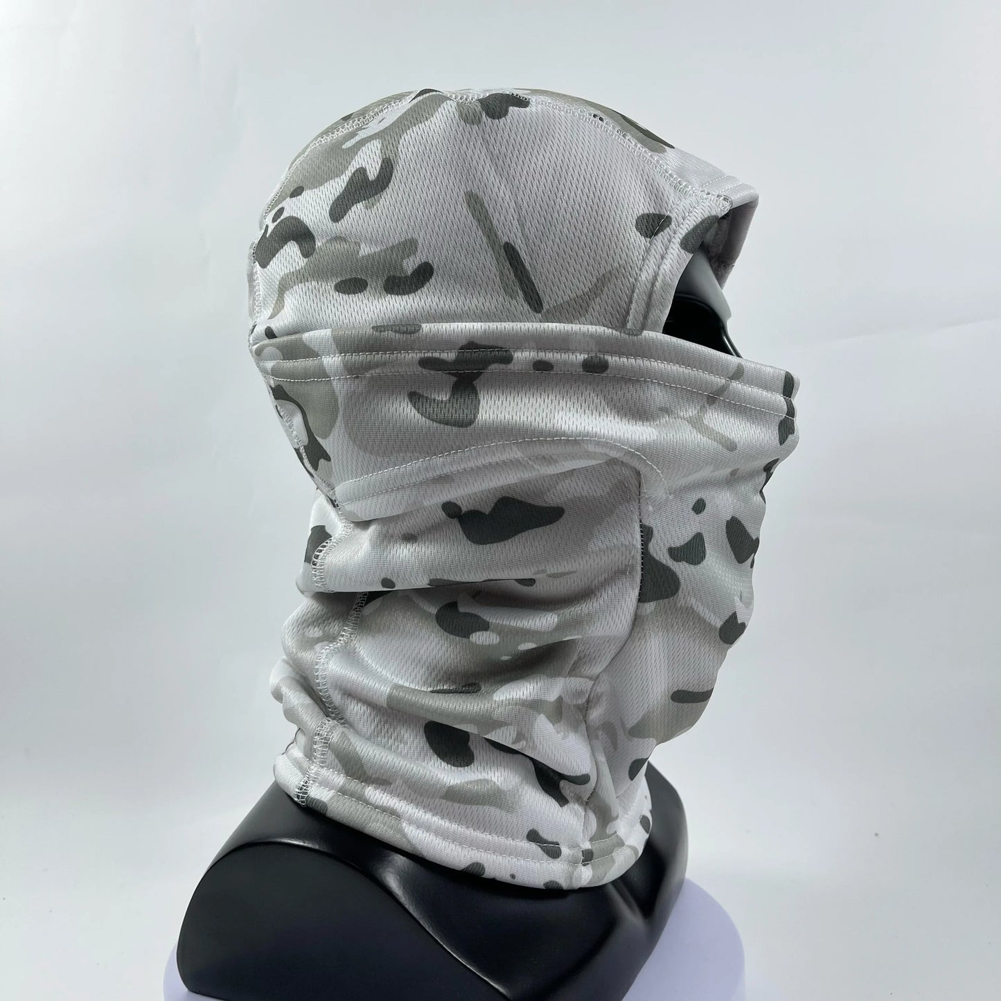 Outdoor hiking, winter thick fleece face mask, chief hat, protective cycling, warm headgear