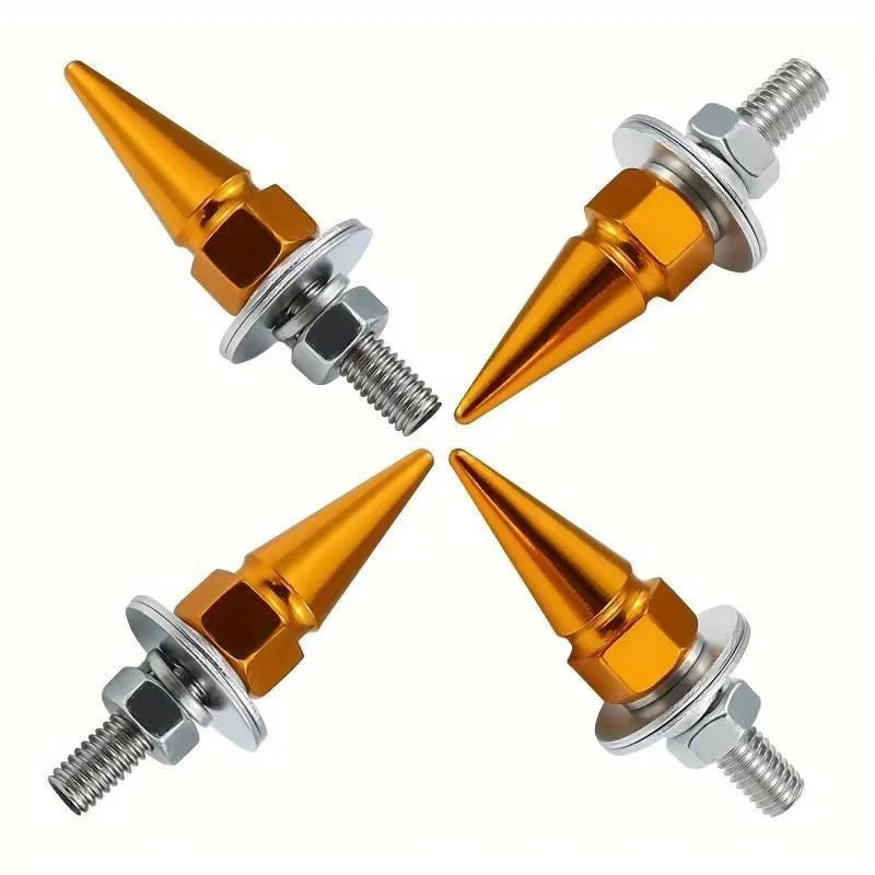 M6 Threaded Tips Screw Car Modified Fasteners Fender Washer Bumper Engine Screws License Plate Aluminium Alloy Bolts