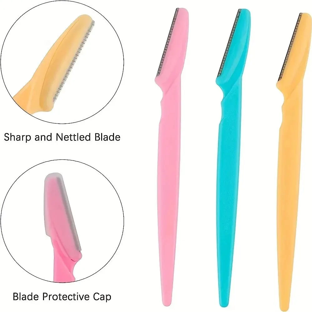 Multiple Safe Mini Washable Eyebrow Trimmers