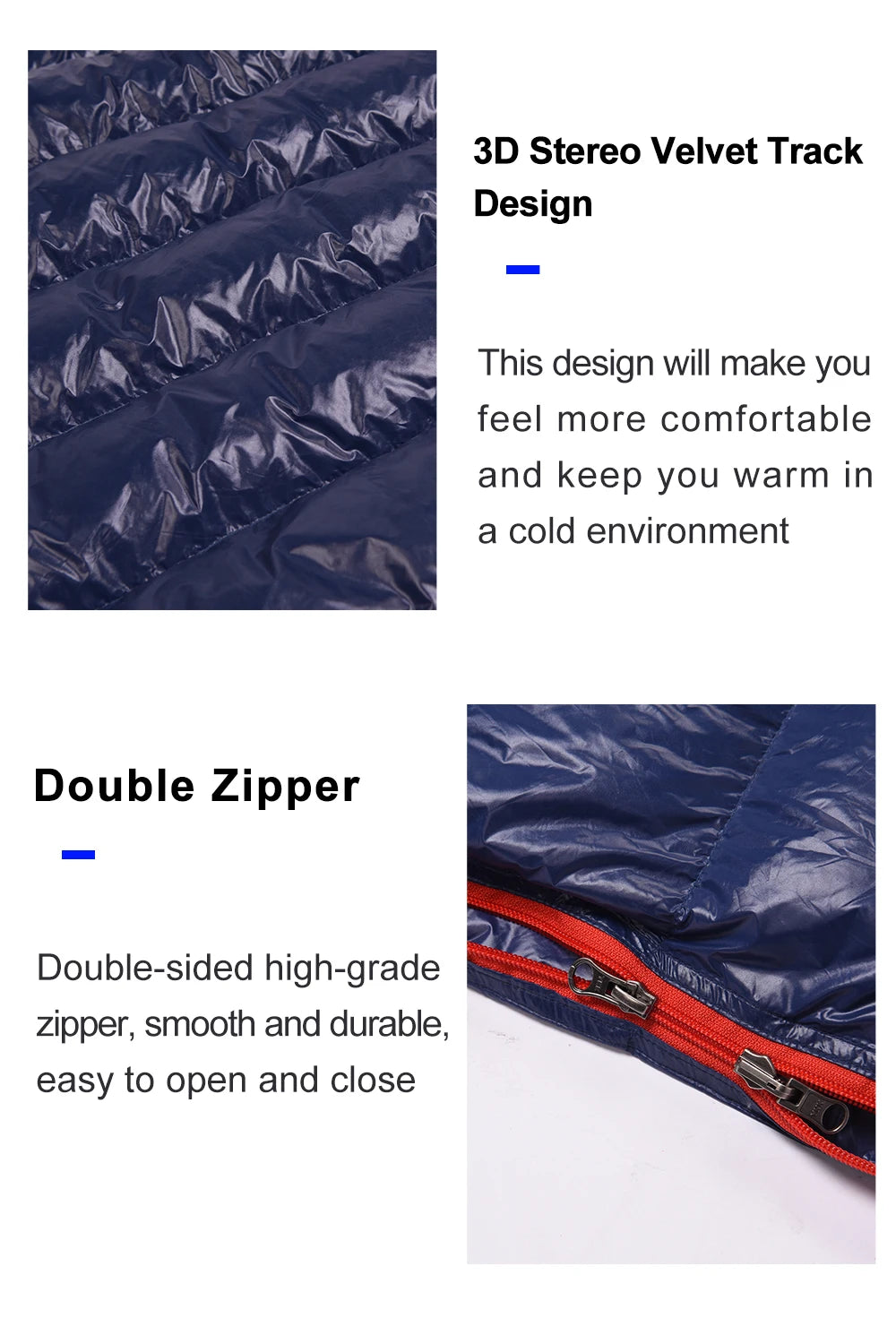 Widesea Camping Ultralight Sleeping Bag Down Waterproof Lazy Bag Portable Storage Compression Slumber Bag Travel Sundries Bag