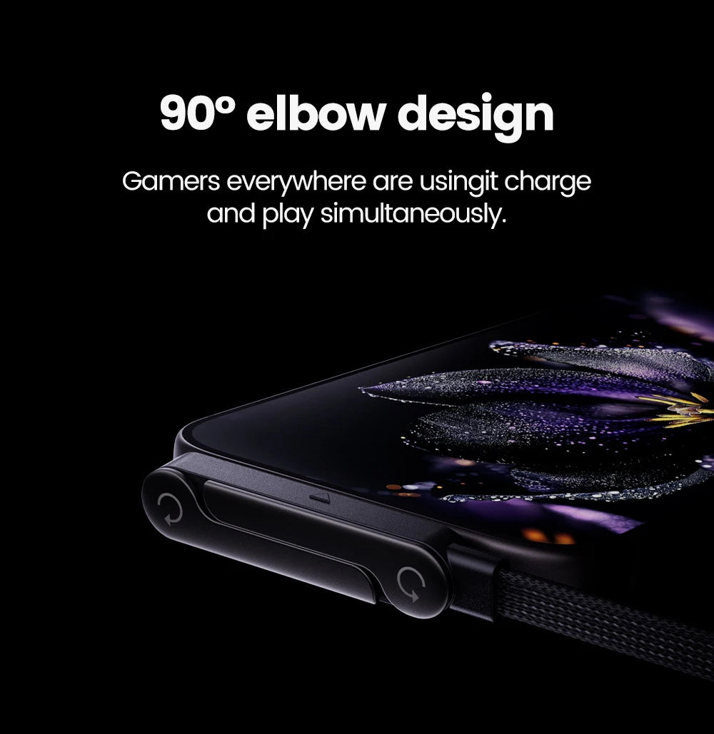 65W 2 in 1 USB A To USB C Fast Charging Foldable Phone Holder Data Cable USB Type C Builtin Desk Bracket Wire For Huawei Samsung