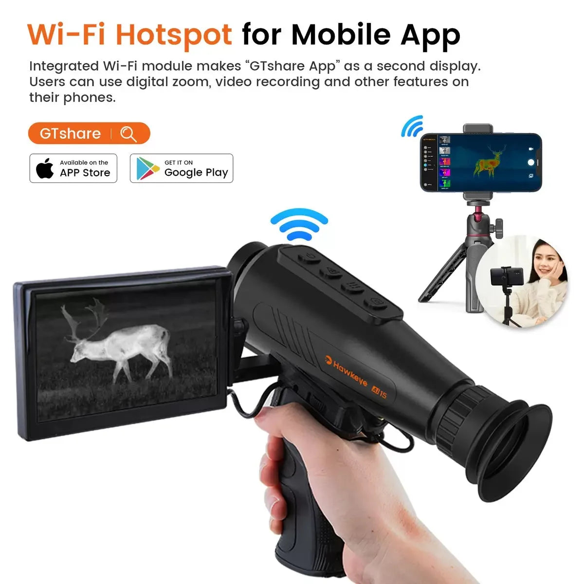 Infrared Night Vision Binoculars Naked Eye 3D VR Digital Tactical Telescope Camera for Hunting with Compass