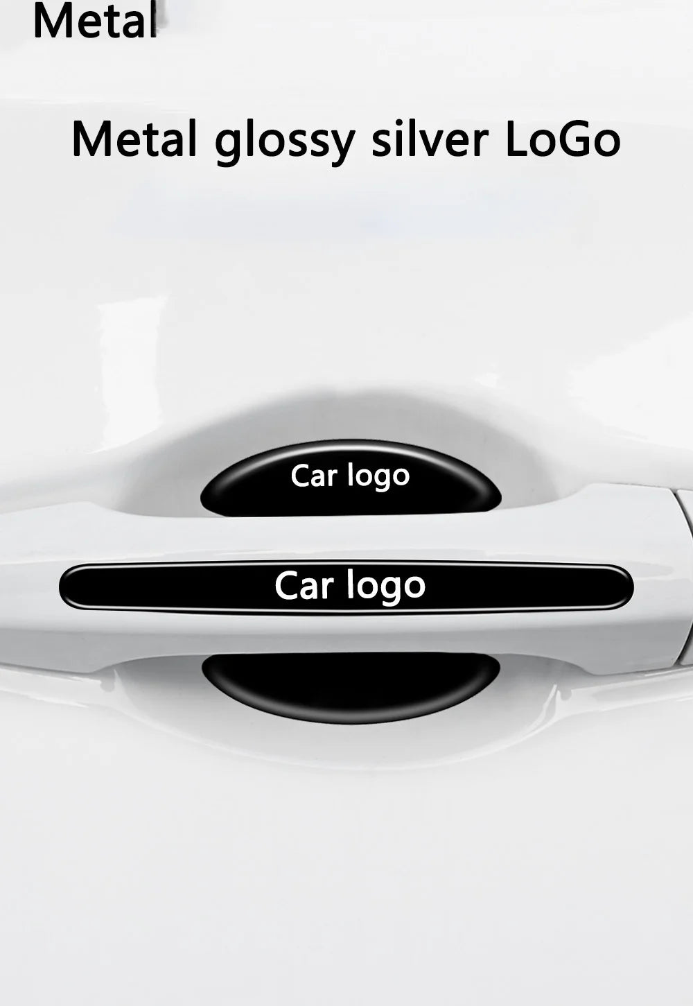 4/8Pcs Car Door Handle Protective Anti-scratch Stickers For Nissan X-trail Qashqai Note Juke Sentra Patrol Almera Navara Leaf
