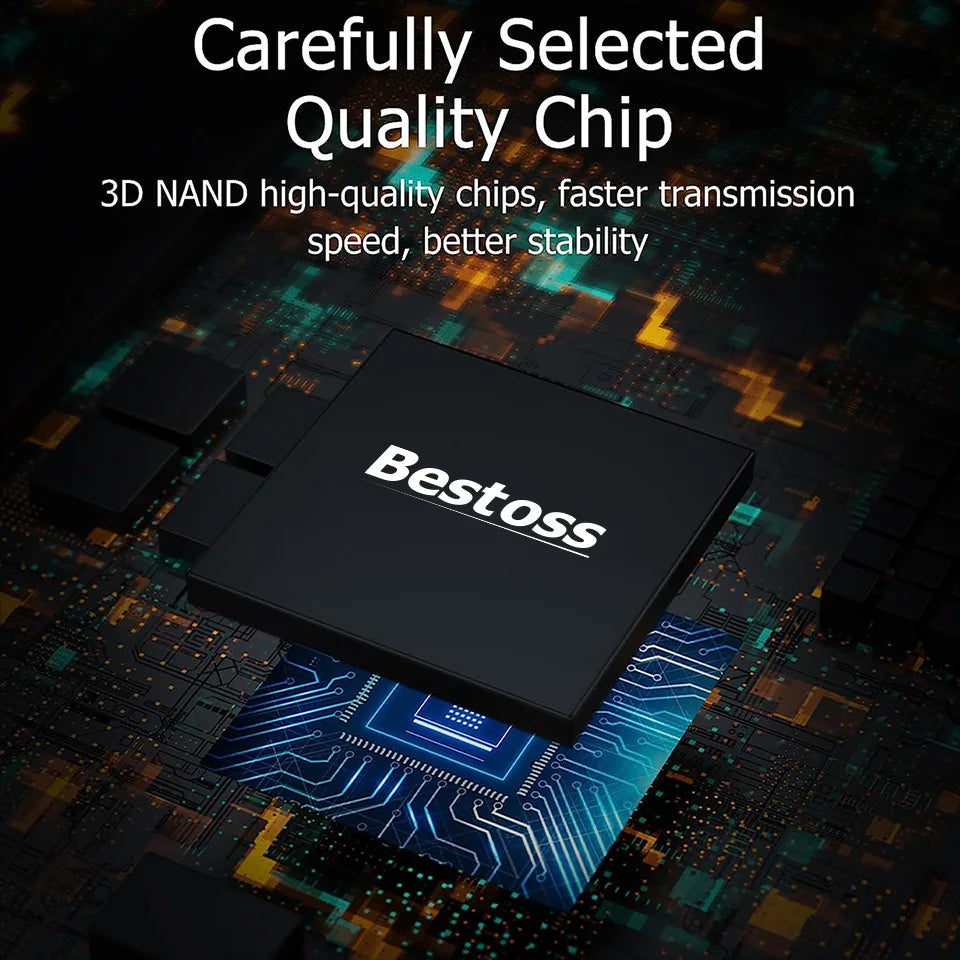 Bestoss 10PCS 2.5 SATA3 SSD SSD 1TB 512GB SATA III 480GB 240GB 120GB 256GB Internal Solid State Drive for Desktop PC