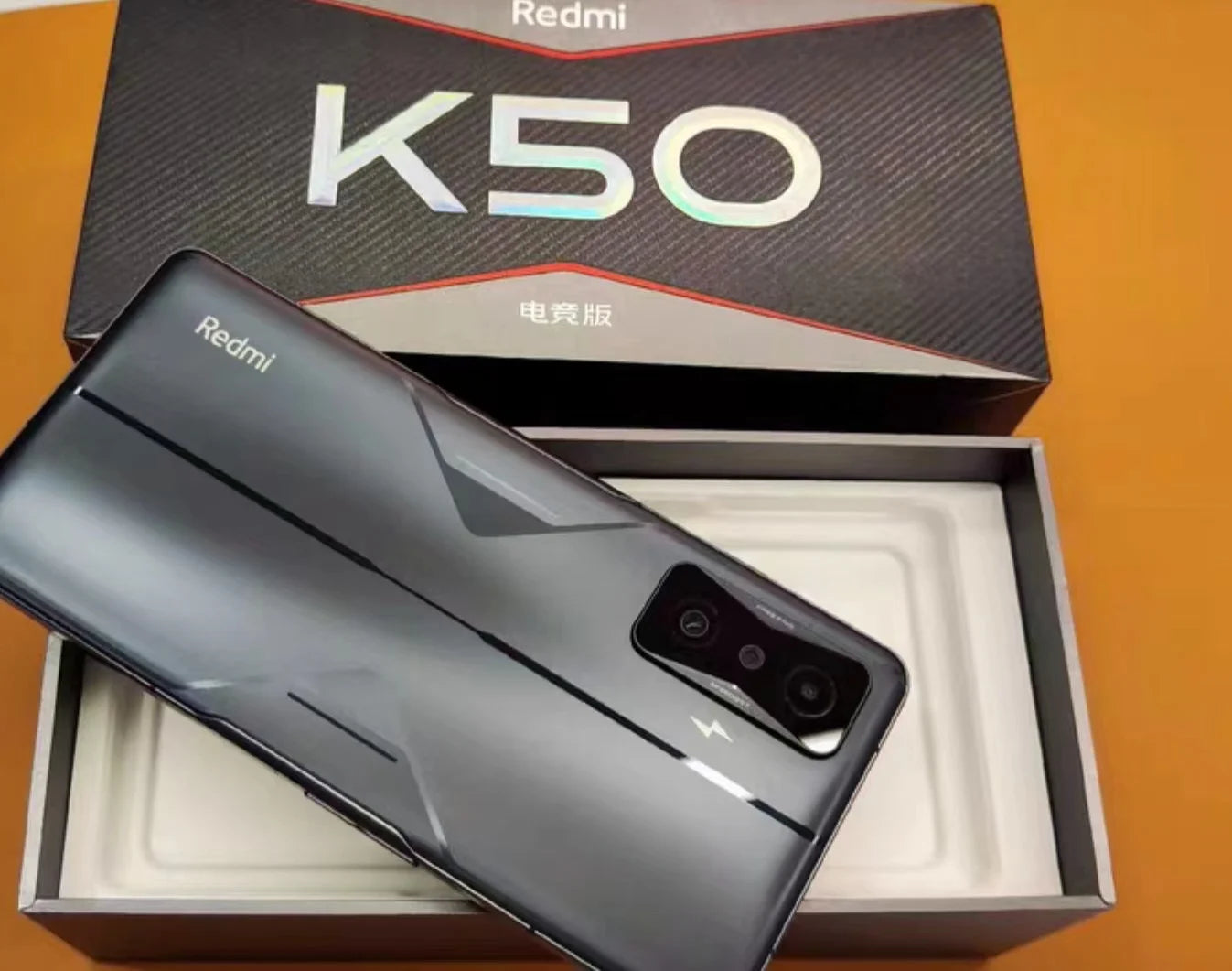 Global Firmware xiaomi redmi k50 gaming 5G smartphone Qualcomm Snapdragon 8 Gen1 64MP Side fingerprint 6.67“120W used phone